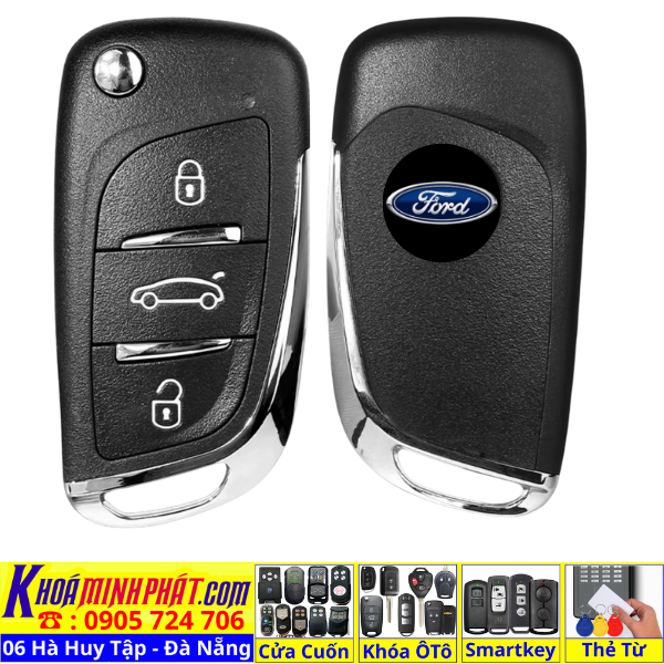 Chìa khóa remote học lệnh xe Ford Escape mẫu mới V11