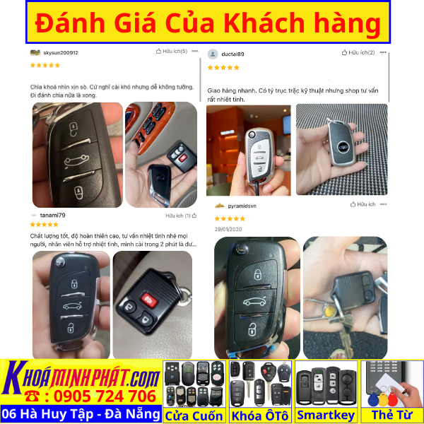 Chìa khóa remote độ gập xe Ford Escape mẫu mới Full chức năng học lệnh điều khiển V11