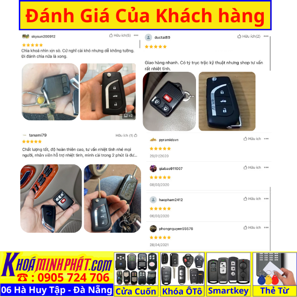 Chìa khóa remote độ gập xe Ford Escape mẫu mới Full chức năng học lệnh điều khiển V13