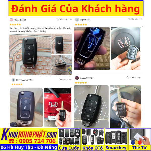 Chìa khóa remote học lệnh xe Honda Bri Full chức năng mẫu độ gập mới V28