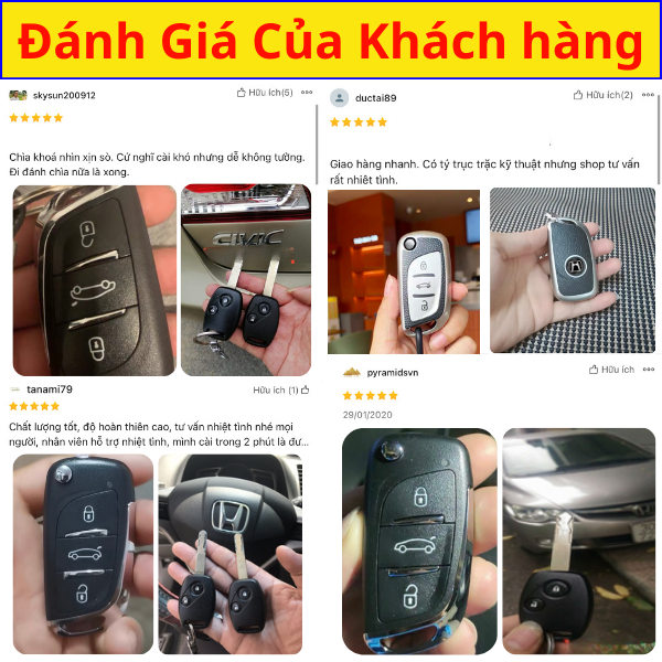 Chìa khóa remote xe Honda Civic, City, CR-V, Brio, Accord, Fit mẫu mới độ gập gấp gọn Chìa khóa remote xe Honda Civic, City, CR-V, Brio, Accord, Fit mẫu mới Full chức năng V11