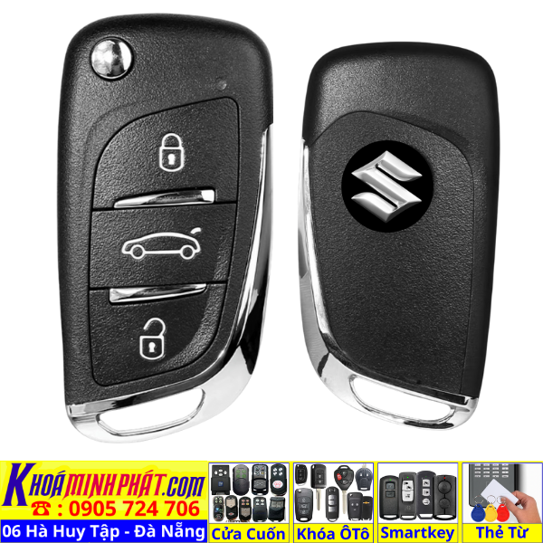 Làm Chìa khoá remote smartkey xe ô tô , Sửa chữa thay vỏ thay pin cho Chìa Khóa Suzuki Swift, Ciaz, Celerio, Ertiga, XL7, APV, Vitara, Grand Vitara, Jimny, Super Carry, Carry Truck, Carry Pro - Làm Chìa Khoá Xe Ô Tô - Minh Phát