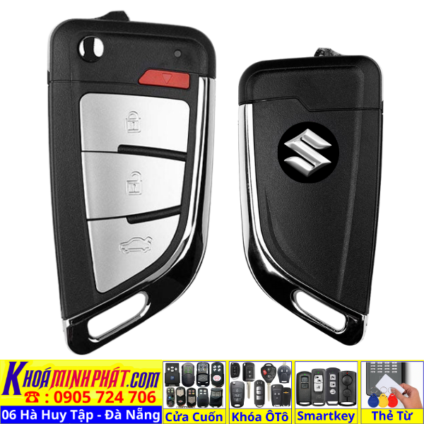 Làm Chìa khoá remote smartkey xe ô tô , Sửa chữa thay vỏ thay pin cho Chìa Khóa Suzuki Swift, Ciaz, Celerio, Ertiga, XL7, APV, Vitara, Grand Vitara, Jimny, Super Carry, Carry Truck, Carry Pro - Làm Chìa Khoá Xe Ô Tô - Minh Phát