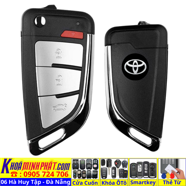 Làm Chìa khoá remote smartkey xe ô tô , Sửa chữa thay vỏ thay pin cho Chìa Khóa Toyota Corolla, Toyota Vios, Toyota Camry, Toyota Altis, Toyota Innova, Toyota Fortuner, Toyota Hilux, Toyota Wigo, Toyota Avanza, Toyota Rush, Toyota Yaris, Toyota Land Cruiser, Toyota Land Cruiser Prado, Toyota Alphard, Toyota Fortuner Legender, Toyota Innova Venturer, Toyota Camry Hybrid, Toyota RAV4, Toyota C-HR, Toyota Corolla Cross - Làm Chìa Khoá Xe Ô Tô - Minh Phát