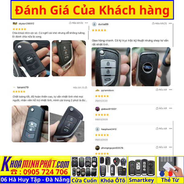 Chìa khóa remote độ gập xe Ford Escape mẫu mới Full chức năng học lệnh điều khiển nhanh mẫu V14