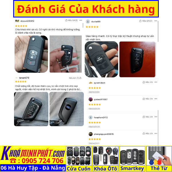 Chìa khóa remote độ gập xe Ford Escape mẫu mới Full chức năng học lệnh điều khiển nhanh mẫu V21