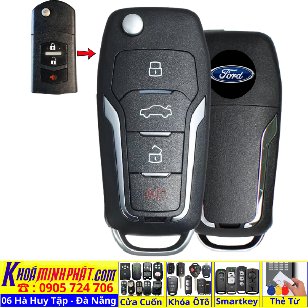 Sửa Chìa Khóa Xe Ô Tô Tại Đà Nẵng Ford Escape V12