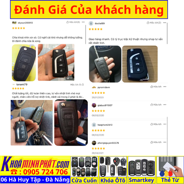 Làm chìa khoá xe Ford Ranger, Tourneo, Ecosport đời 2010-2016 remote học lệnh xe ô tô mẫu mới V13