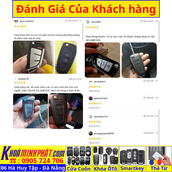 Làm chìa khoá xe Ford Ranger, Tourneo, Ecosport đời 2010-2016 remote học lệnh xe ô tô mẫu mới V16