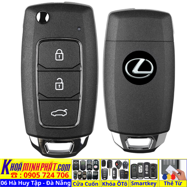 Làm Chìa khoá remote smartkey xe ô tô , Sửa chữa thay vỏ thay pin cho Chìa Khóa Lexus LX470, LX570, LX600, GX460, GX550, RX300, RX330, RX350, RX450h, NX200t, NX300, NX350, ES250, ES300h, ES350, LS460, LS500, LS500h, IS200t, IS250, IS300, IS350, UX200, UX250h - Làm Chìa Khoá Xe Ô Tô - Minh Phát