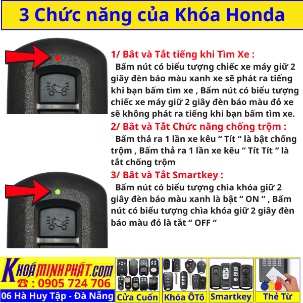 Cách Hướng dẫn Làm Chìa khoá Smartkey xe Honda Vario AB Air Blade Vision Lead Đà Nẵng Cách Hướng dẫn Làm Chìa khoá Smartkey xe Honda Vario AB Air Blade Vision Lead Đà Nẵng
