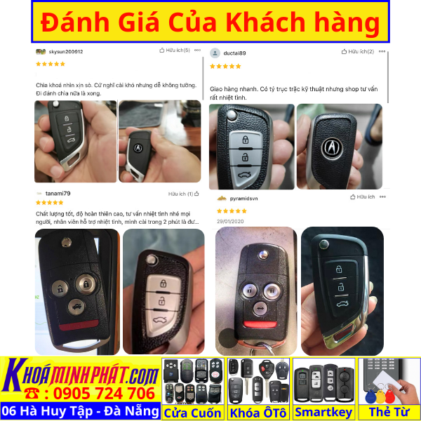 Chìa khóa học lệnh remote xe ô tô Acura MDX mẫu mới ( Có hướng dẫn học lệnh điều khiển và Bảo hành 1 năm ) V14