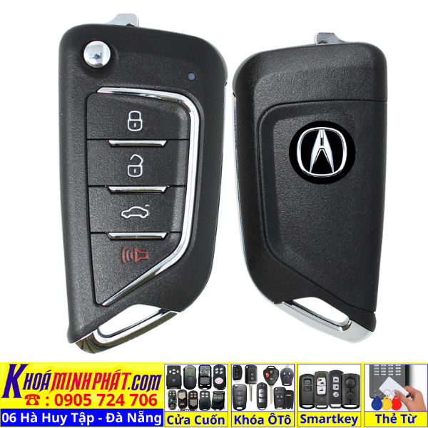 Chìa khóa học lệnh remote xe ô tô Acura MDX mẫu mới ( Có hướng dẫn học lệnh điều khiển và Bảo hành 1 năm ) V21
