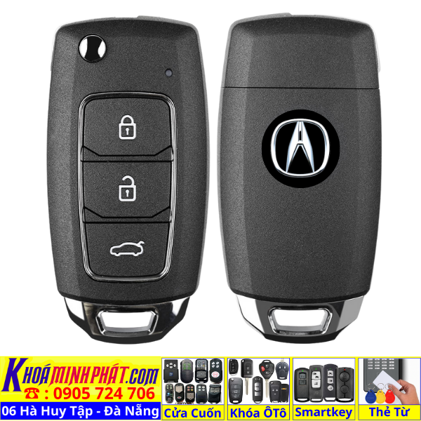 Chìa khóa học lệnh remote xe ô tô Acura MDX mẫu mới ( Có hướng dẫn học lệnh điều khiển và Bảo hành 1 năm ) V28