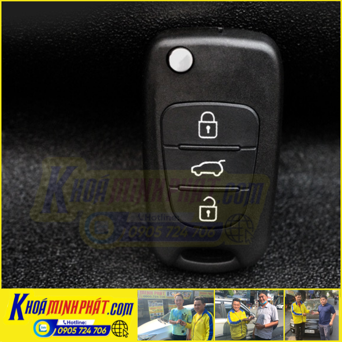Hình ảnh Vỏ Chìa khóa Hyundai i30, Accent 1
