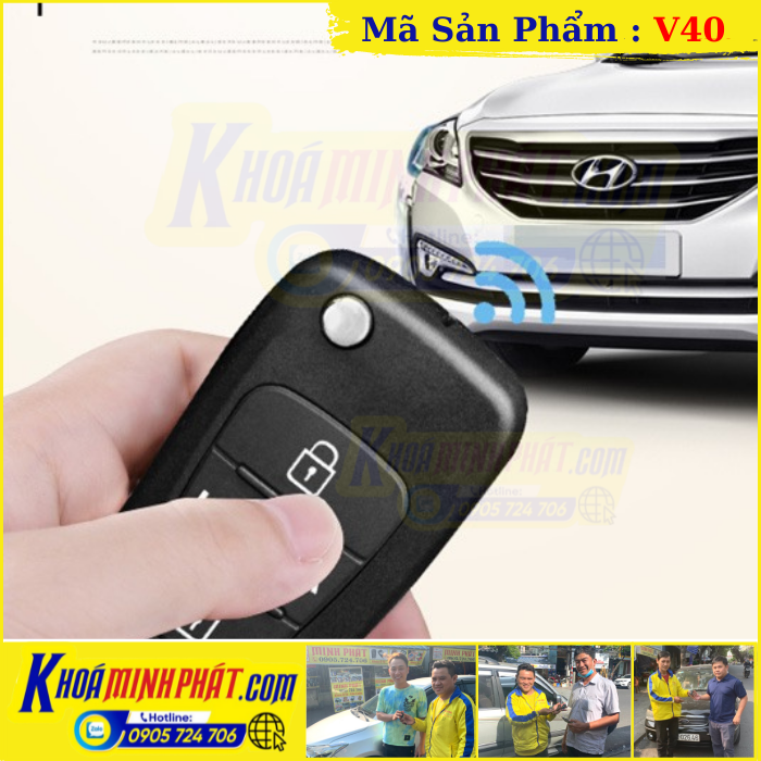 Hình ảnh Vỏ Chìa khóa Hyundai i30, Accent, Avante 1