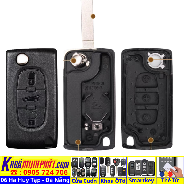 Vỏ Chìa Khoá Remote Ô Tô Peugeot 2008, 3008, 5008, 408, 508 Mẫu V82 – Vỏ Độ Gập Thay Thế Cho Xe Peugeot - Làm Chìa Khoá Xe Ô Tô - Minh Phát Thay pin thay vỏ độ gập smartkey remote Vỏ Chìa Khoá Remote Ô Tô Peugeot 2008, 3008, 5008, 408, 508 Mẫu V82 – Vỏ Độ Gập Thay Thế Cho Xe Peugeot - Làm Chìa Khoá Xe Ô Tô - Minh Phát Thay pin thay vỏ độ gập smartkey remote