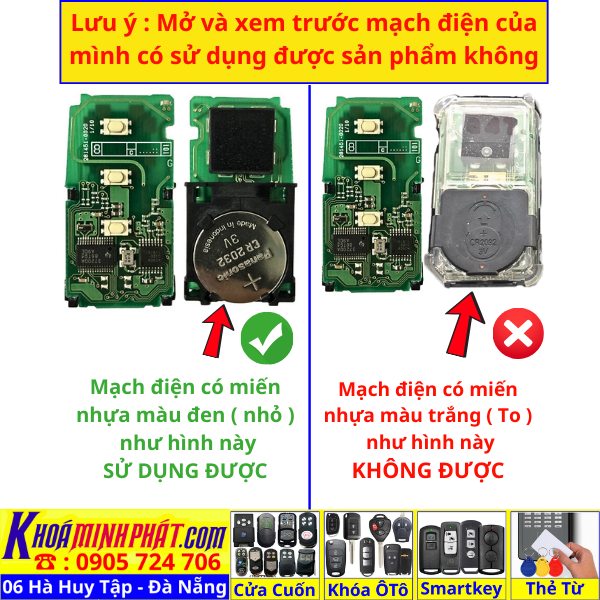 Vỏ Nâng Cấp Smartkey Toyota Land Cruiser Prado Camry Fortuner Vios Altis Hilux – Thay Dễ Dàng, Sang Trọng V710 - Làm Chìa Khoá Xe Ô Tô - Minh Phát Thay pin thay vỏ độ gập smartkey remote