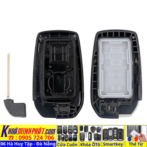 Vỏ Chìa Khóa Smartkey Ô Tô cho xe Toyota Vios Camry, Corolla, Innova, Hilux, Fortuner, RAV4, Yaris độ Sart Stop V709.3 - Làm Chìa Khoá Xe Ô Tô - Minh Phát Thay pin thay vỏ độ gập smartkey remote Vỏ Chìa Khóa Smartkey Ô Tô cho xe Toyota Vios Camry, Corolla, Innova, Hilux, Fortuner, RAV4, Yaris độ Sart Stop V709.3 - Làm Chìa Khoá Xe Ô Tô - Minh Phát Thay pin thay vỏ độ gập smartkey remote