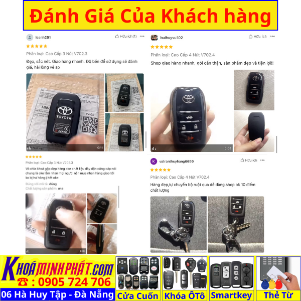 Vỏ Chìa Khoá Xe Ô Tô Toyota Vios, Yaris, Corolla Altis, Camry, Innova, Fortuner, Hilux, Avanza, Rush, Wigo, Raize V74 - Làm Chìa Khoá Xe Ô Tô - Minh Phát Thay pin thay vỏ độ gập smartkey remote