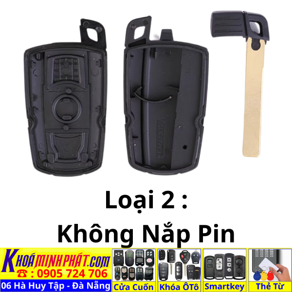 Vỏ Chìa Khóa xe ô tô BMW 3B E90 E91 E60 E87 E92 E89 1 5 3 6 Series V960 - Làm Chìa Khoá Xe Ô Tô - Minh Phát Thay pin thay vỏ độ gập smartkey remote