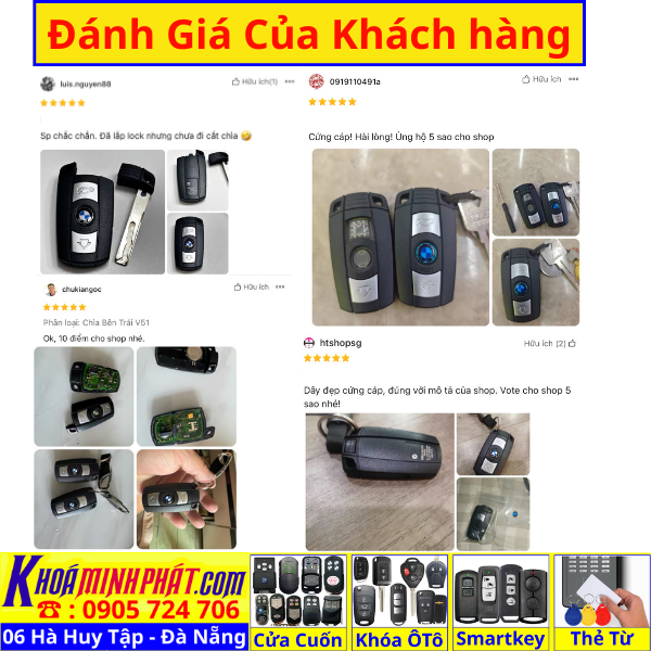 Vỏ Chìa Khóa xe ô tô BMW 3B E90 E91 E60 E87 E92 E89 1 5 3 6 Series V960 - Làm Chìa Khoá Xe Ô Tô - Minh Phát Thay pin thay vỏ độ gập smartkey remote