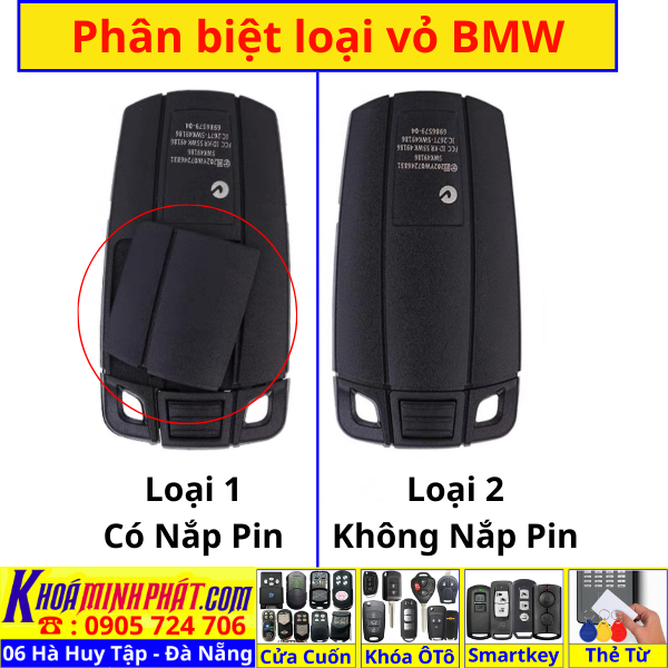 Vỏ Chìa Khóa xe ô tô BMW 3B E90 E91 E60 E87 E92 E89 1 5 3 6 Series V960 - Làm Chìa Khoá Xe Ô Tô - Minh Phát Thay pin thay vỏ độ gập smartkey remote