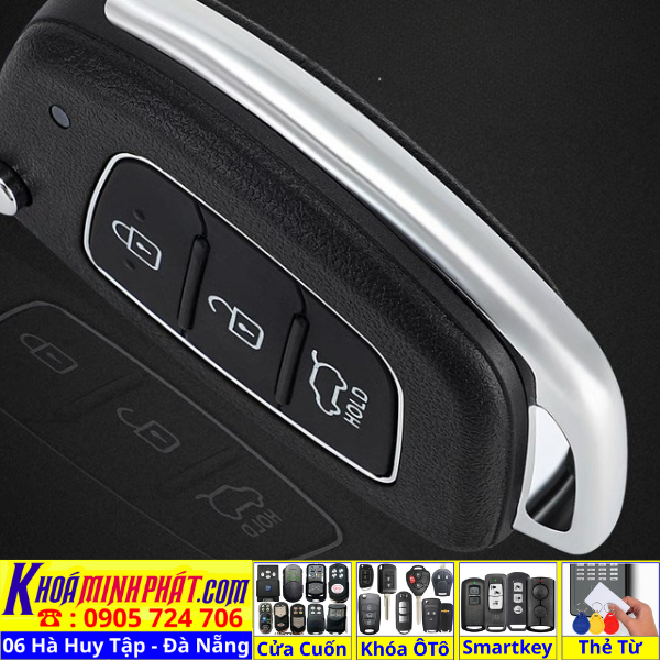 Vỏ Chìa khoá xe ô tô Hyundai Solati, Accent,I10, I20, I30 , Elantra, Santafe V42 - Làm Chìa Khoá Xe Ô Tô - Minh Phát Thay pin thay vỏ độ gập smartkey remote Vỏ Chìa khoá xe ô tô Hyundai Solati, Accent,I10, I20, I30 , Elantra, Santafe V42 - Làm Chìa Khoá Xe Ô Tô - Minh Phát Thay pin thay vỏ độ gập smartkey remote