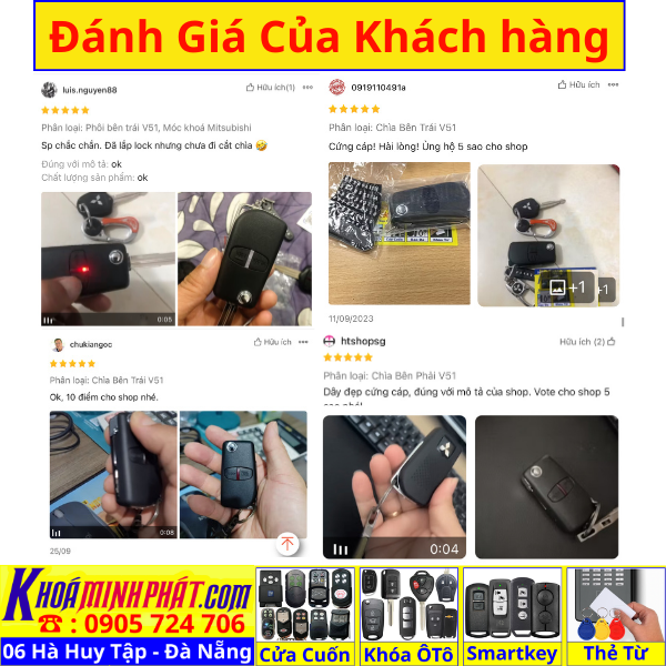 Vỏ chìa khóa Độ gập xe Mitsubishi Grandis Triton Mirage Pajero sport Attrage Xpander Eclipse Delica Lancer V51 - Làm Chìa Khoá Xe Ô Tô - Minh Phát Thay pin thay vỏ độ gập smartkey remote