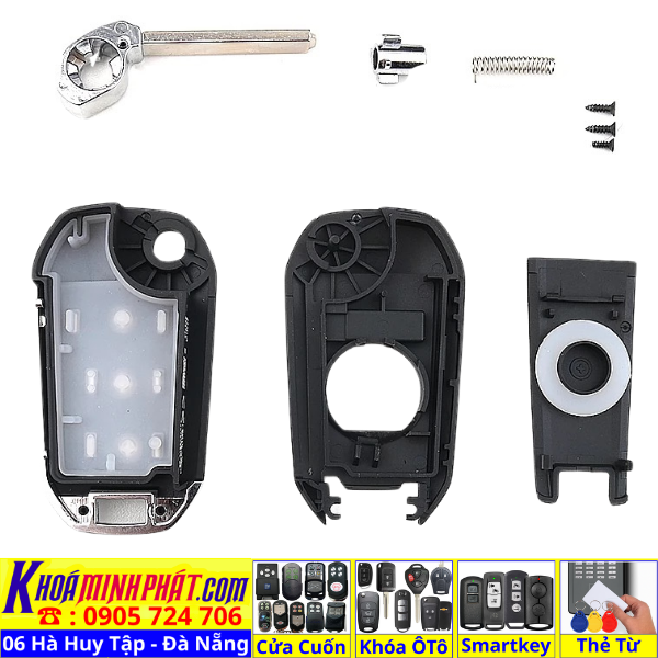Vỏ Chìa Khóa Điều Khiển Từ Xa Cho Peugeot 207 3008 208 308 2008 307 508 V81 - Làm Chìa Khoá Xe Ô Tô - Minh Phát Thay pin thay vỏ độ gập smartkey remote