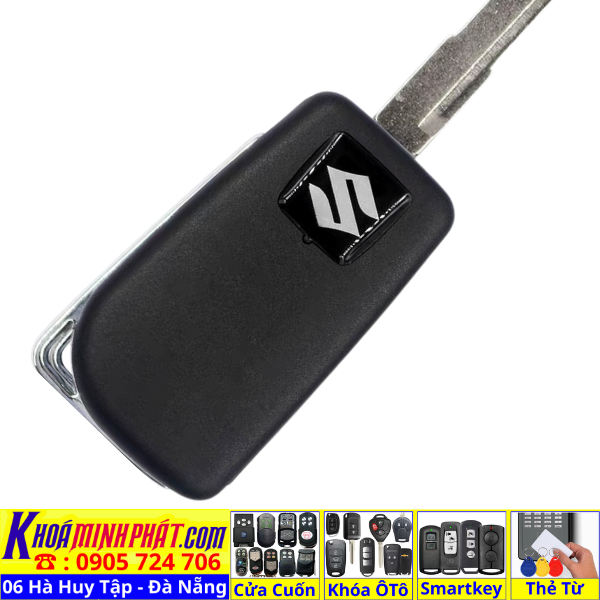 Vỏ Độ gập Chìa khoá xe Suzuki Swift, Celerio, Baleno, Dzire, Ciaz, Grand Vitara, Jimny, XL7, Ertiga S-Cross V913 - Làm Chìa Khoá Xe Ô Tô - Minh Phát Thay pin thay vỏ độ gập smartkey remote Vỏ Độ gập Chìa khoá xe Suzuki Swift, Celerio, Baleno, Dzire, Ciaz, Grand Vitara, Jimny, XL7, Ertiga S-Cross V913 - Làm Chìa Khoá Xe Ô Tô - Minh Phát Thay pin thay vỏ độ gập smartkey remote