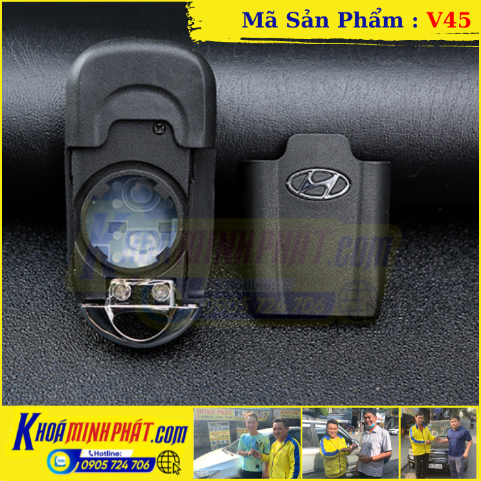Hình ảnh Vỏ Độ Chìa khoá Hyundai Avante, I30