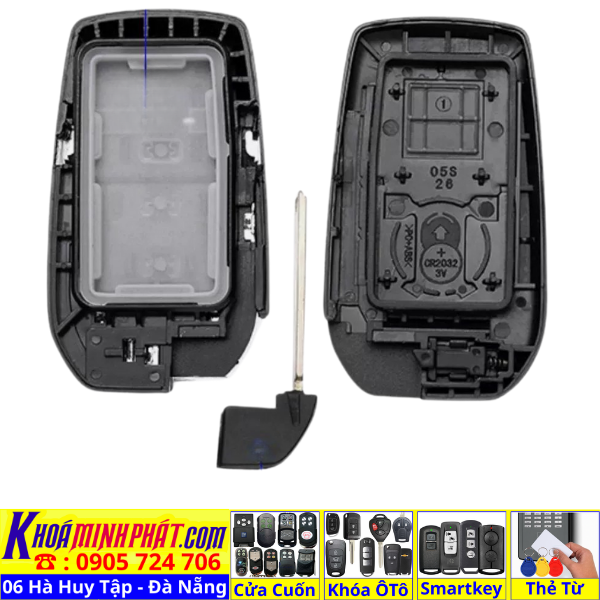 Vỏ Chìa Khóa Smartkey Toyota V709 cho Camry Altis Fortuner Innova Vios Hilux Land Cruiser Parodo V709.4 - Làm Chìa Khoá Xe Ô Tô - Minh Phát Thay pin thay vỏ độ gập smartkey remote Vỏ Chìa Khóa Smartkey Toyota V709 cho Camry Altis Fortuner Innova Vios Hilux Land Cruiser Parodo V709.4 - Làm Chìa Khoá Xe Ô Tô - Minh Phát Thay pin thay vỏ độ gập smartkey remote