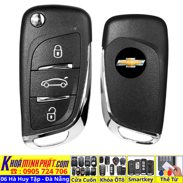 Làm Chìa khoá remote smartkey xe ô tô , Sửa chữa thay vỏ thay pin cho Chevrolet Cruze, Colorado, Orlando, Captiva, Spark, Aveo, Vivant, Trailblazer, Trax, Spark Duo, Malibu - Làm Chìa Khoá Xe Ô Tô - Minh Phát