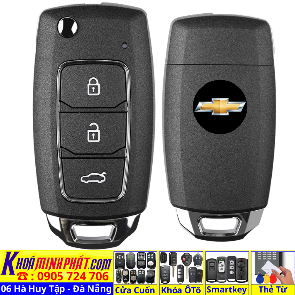 Làm Chìa khoá remote smartkey xe ô tô , Sửa chữa thay vỏ thay pin cho Chevrolet Cruze, Colorado, Orlando, Captiva, Spark, Aveo, Vivant, Trailblazer, Trax, Spark Duo, Malibu - Làm Chìa Khoá Xe Ô Tô - Minh Phát