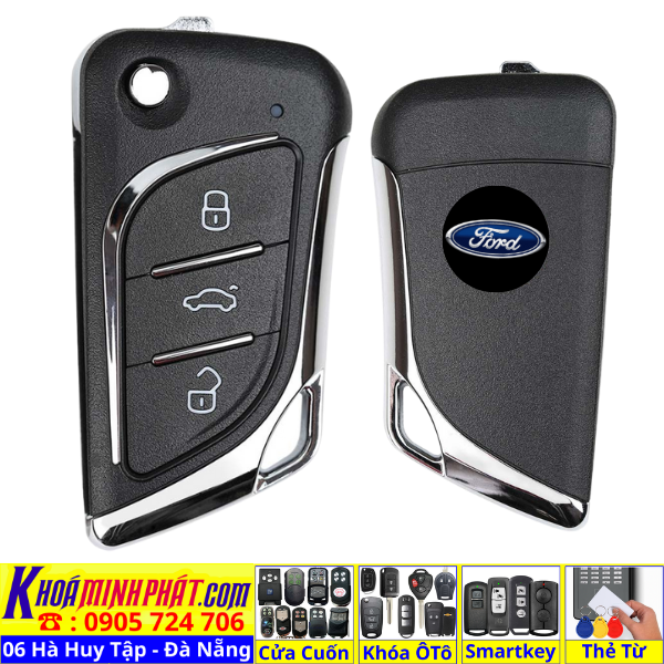 Làm Chìa khoá remote smartkey xe ô tô , Sửa chữa thay vỏ thay pin cho Ford Ranger, Everest, Explorer, Territory, Transit, Ranger Raptor, Tourneo, Escape, EcoSport, Focus, Fiesta, Mondeo, F-150 - Làm Chìa Khoá Xe Ô Tô - Minh Phát