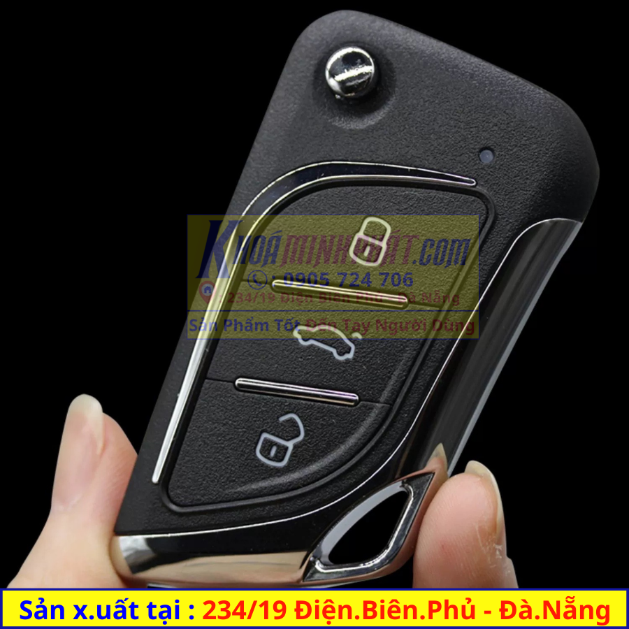 Chìa khoá xe ô tô Ford mẫu V17 Ranger, Everest, Explorer, Territory, Transit, Ranger Raptor, Tourneo, Escape