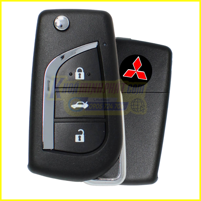 Chìa khóa remote xe Mitsubishi Grandis mẫu V13