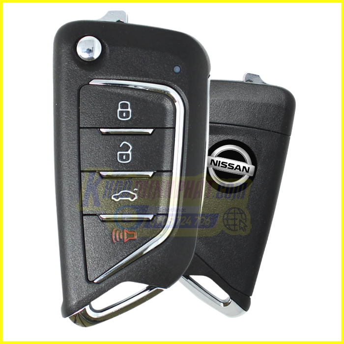 Chìa khóa điều khiển xe Nissan Mẫu V21
