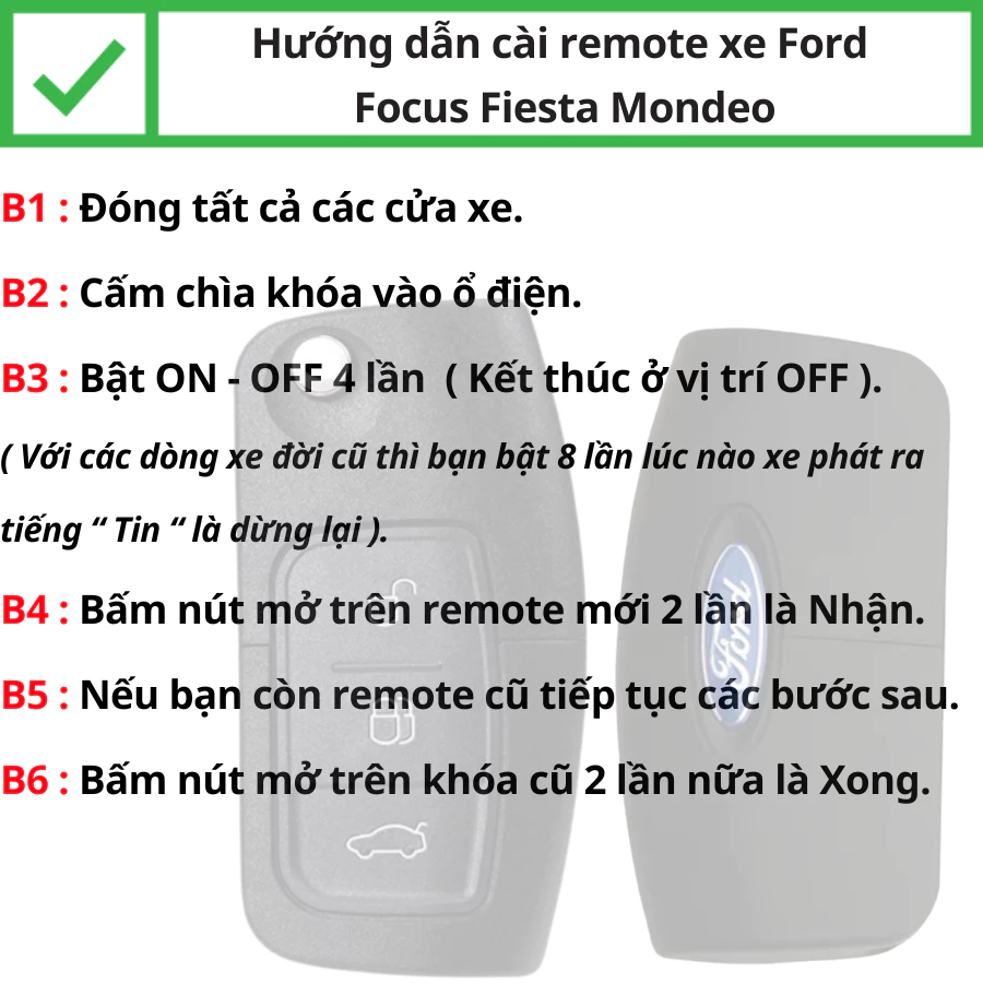 Hướng dẫn Làm Chìa khoá remote học lệnh xe Ford Focus, Momdeo, Fiesta, Ecosport - Minh Phát Hướng dẫn Làm Chìa khoá remote học lệnh xe Ford Focus, Momdeo, Fiesta, Ecosport - Minh Phát