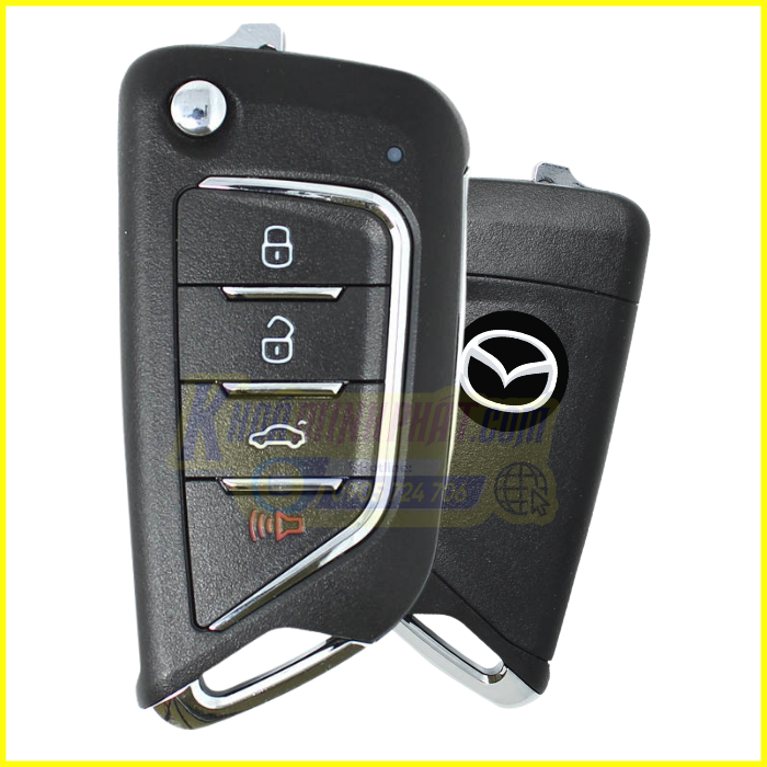 Chìa khóa remote xe Mazda mẫu V21