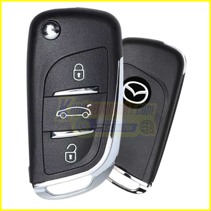 Chìa khóa remote xe Mazda mẫu V11