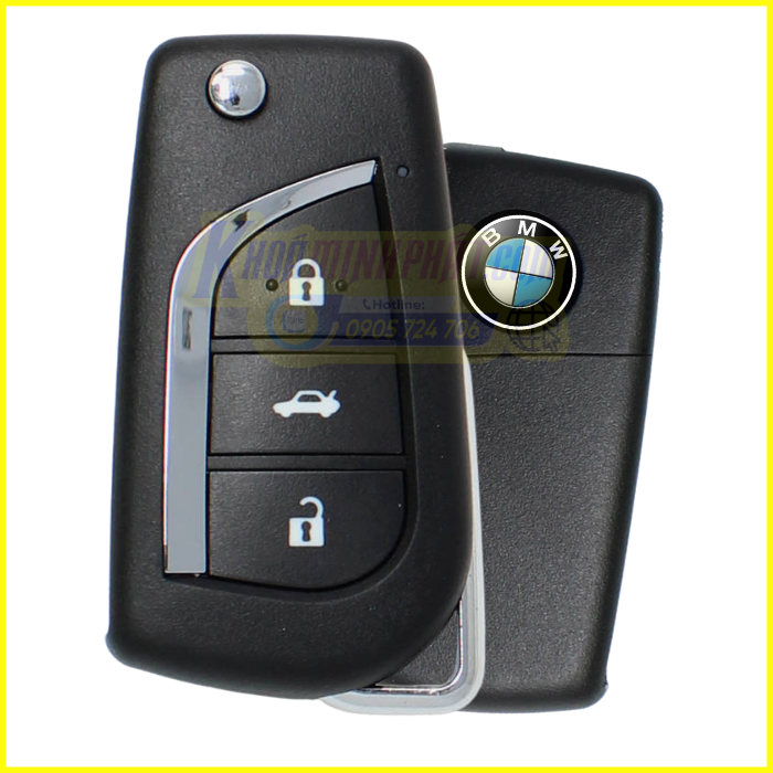 Mẫu Khóa Remote V13 Mới cho xe BMW 1