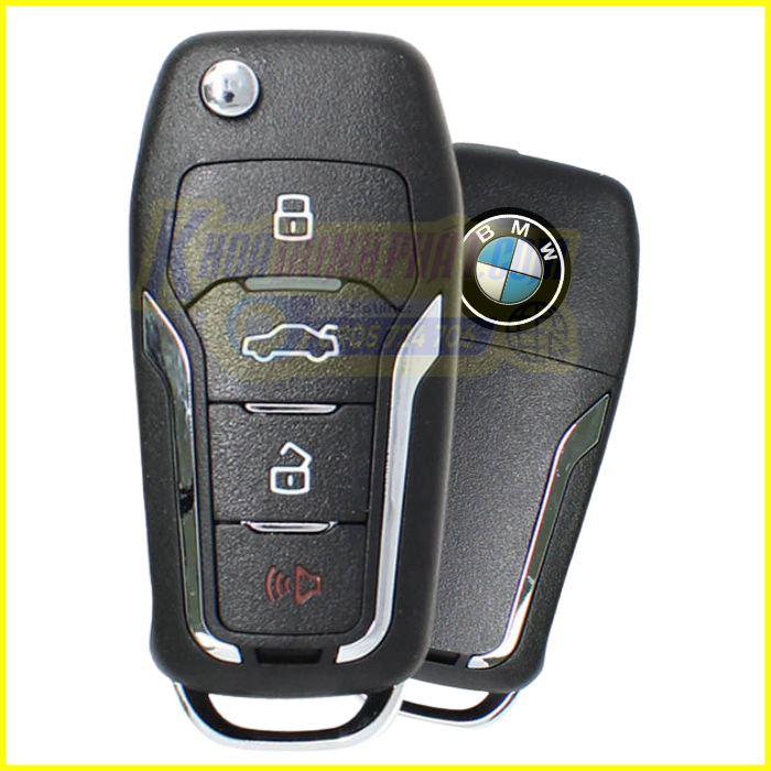 Mẫu Khóa Remote V12 Mới cho xe BMW 1