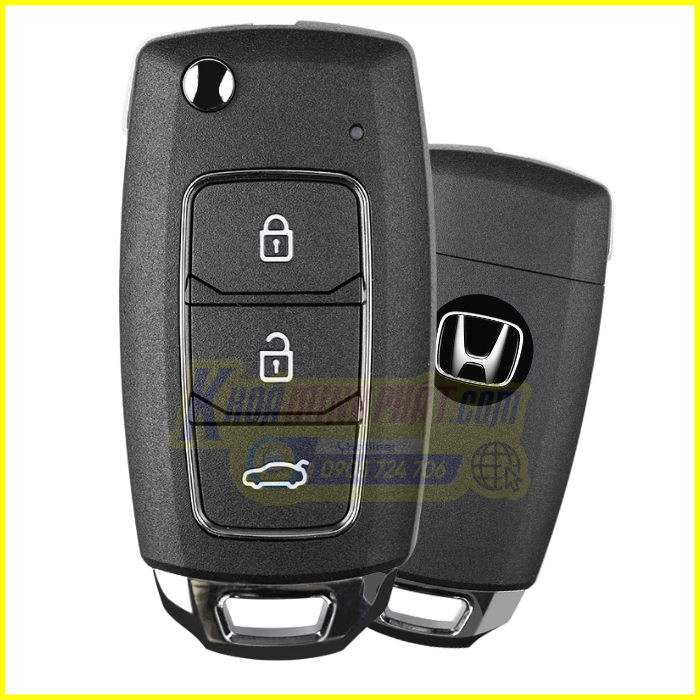 Chìa khóa remote xe Honda mẫu V29