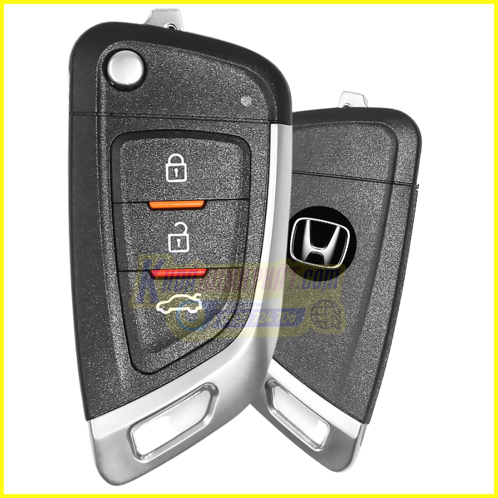 Chìa khóa remote xe Honda mẫu V14