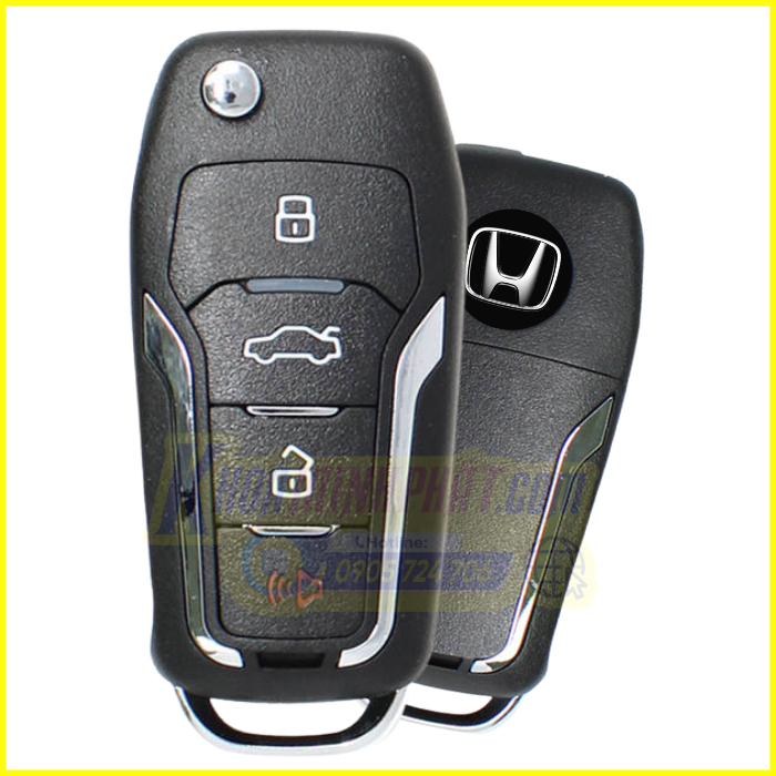 Chìa khóa remote xe Honda mẫu V12