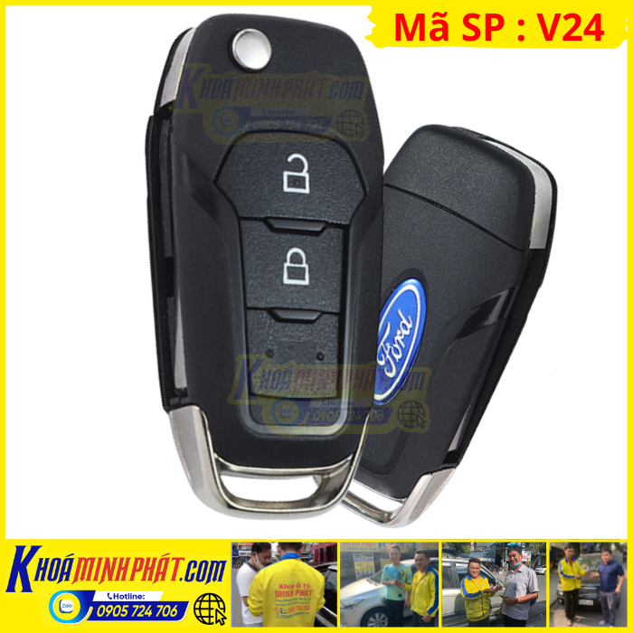 Hình ảnh Vỏ Chìa khóa xe Ford Ranger 3.2 tại Đà Nẵng
