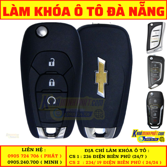 Làm Chìa khoá Ô tô tại Đà Nẵng Trailblazer Làm Chìa khoá Ô tô tại Đà Nẵng Chevrolet Trailblazer