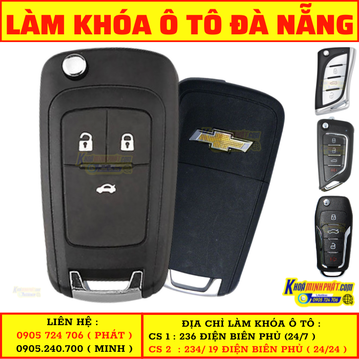 Làm Chìa khoá Ô tô tại Đà Nẵng Cruze Làm Chìa khoá Ô tô tại Đà Nẵng Chevrolet Cruze